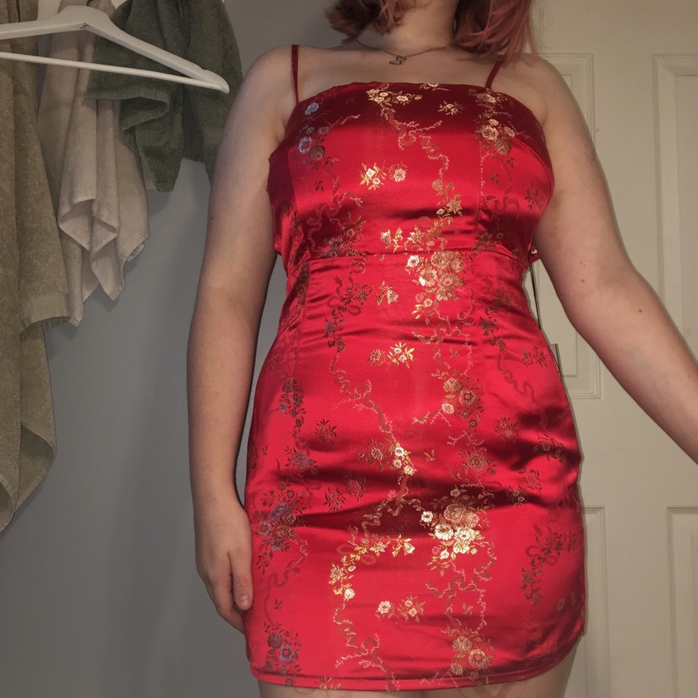 iamgia red kiko dress